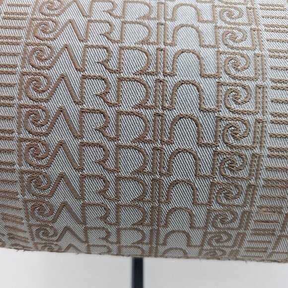 Pierre Cardin Tan Shoulder Bag Double Handle Zip Closer Geometric One Size - Picture 5 of 16